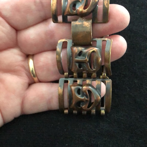 Rare vintage 40’s-early 50’s Copper Bracelet - Picture 5 of 9
